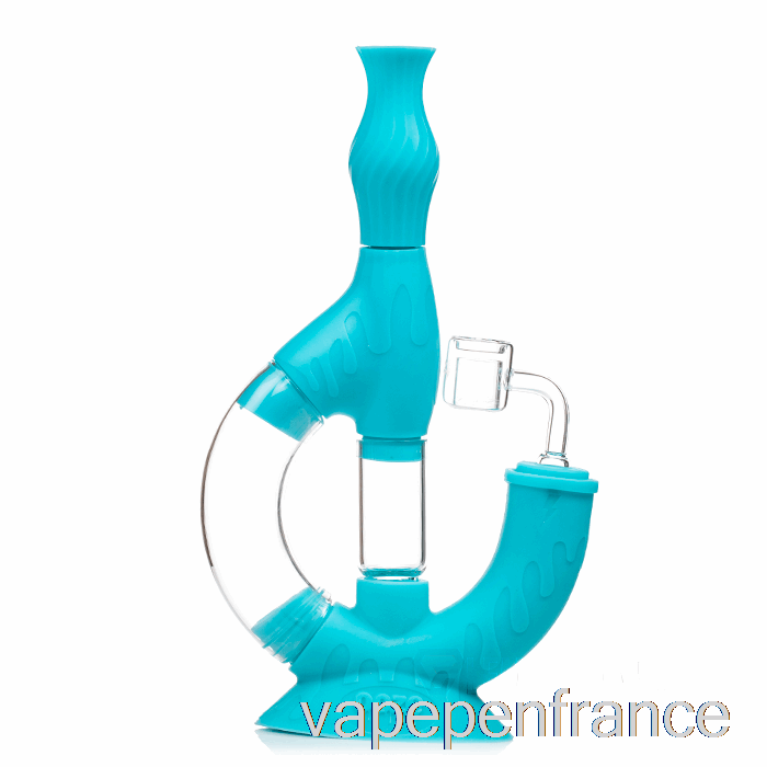 Ooze Echo Silicone Pipe à Eau Caméléon (noir / Vert) Stylo Vape